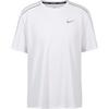 Nike Miler Funktionsshirt Herren - white-reflective silv