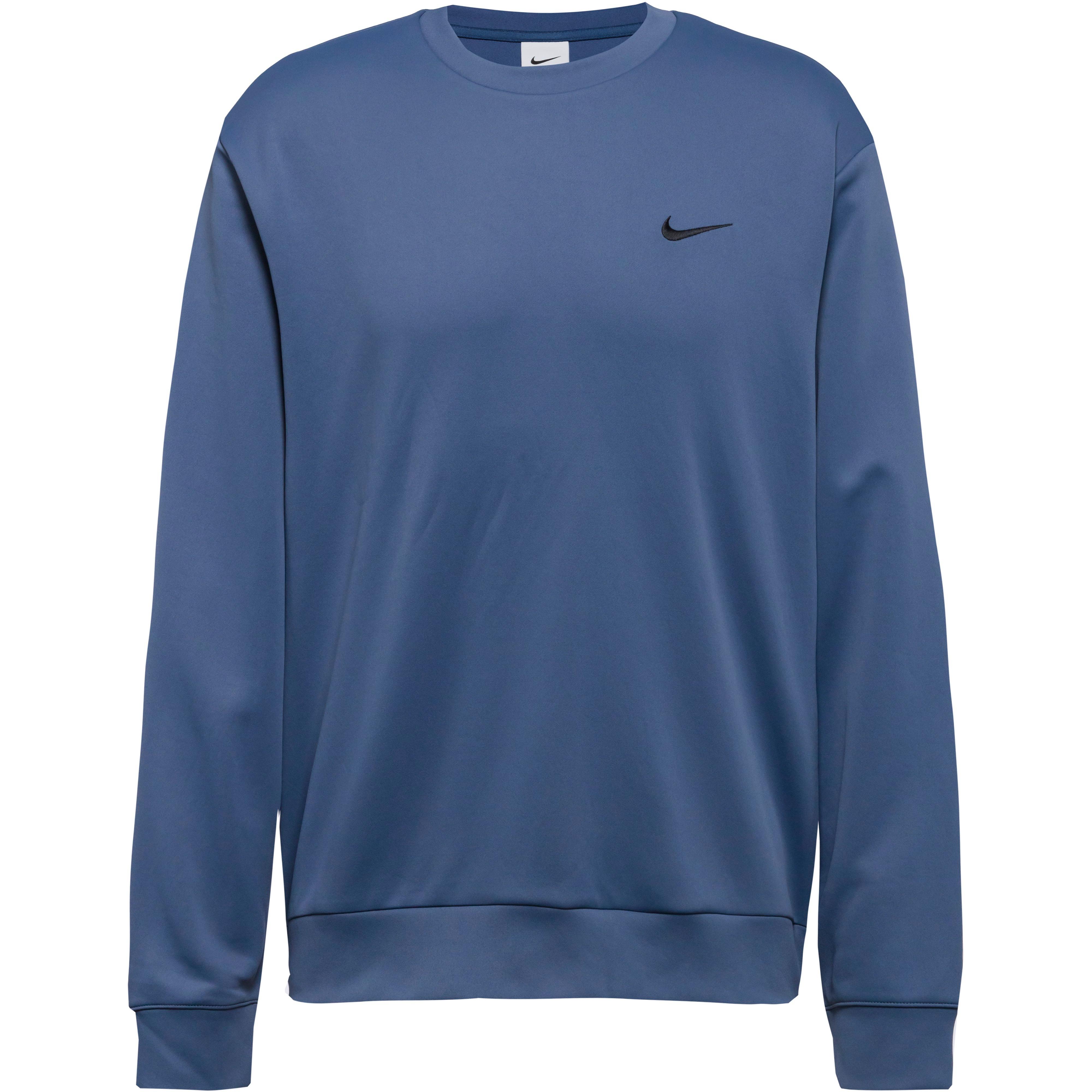 Nike Sweatshirt Dri-FIT Rundhals Polyester Blau
