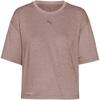PUMA CLOUDSPUN Funktionsshirt Damen - sandstone heather