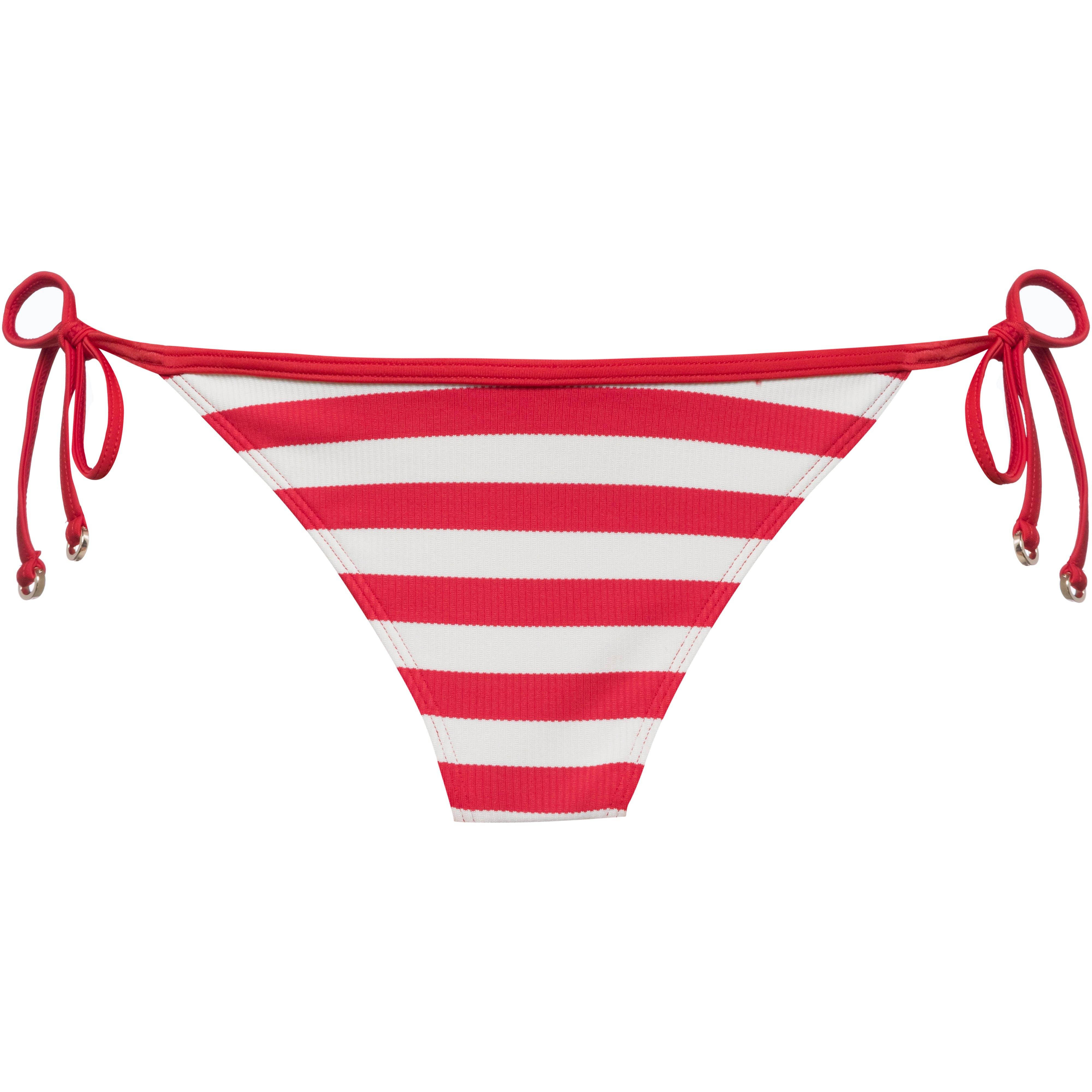 Tommy Hilfiger Bikini Hose Side Drawstring Kunstfaser Rot
