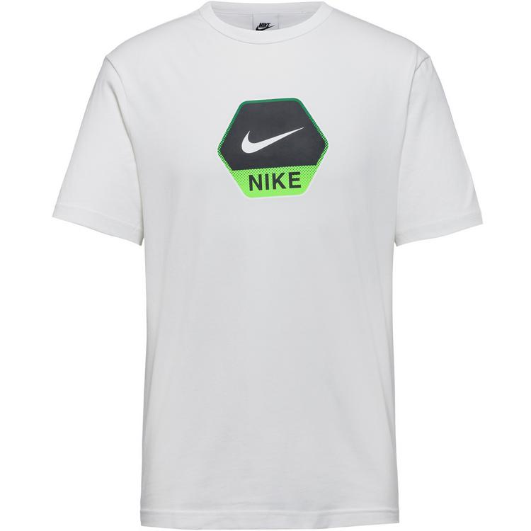Nike Nike T-Shirt Herren - white-electric green - 0 | SportScheck