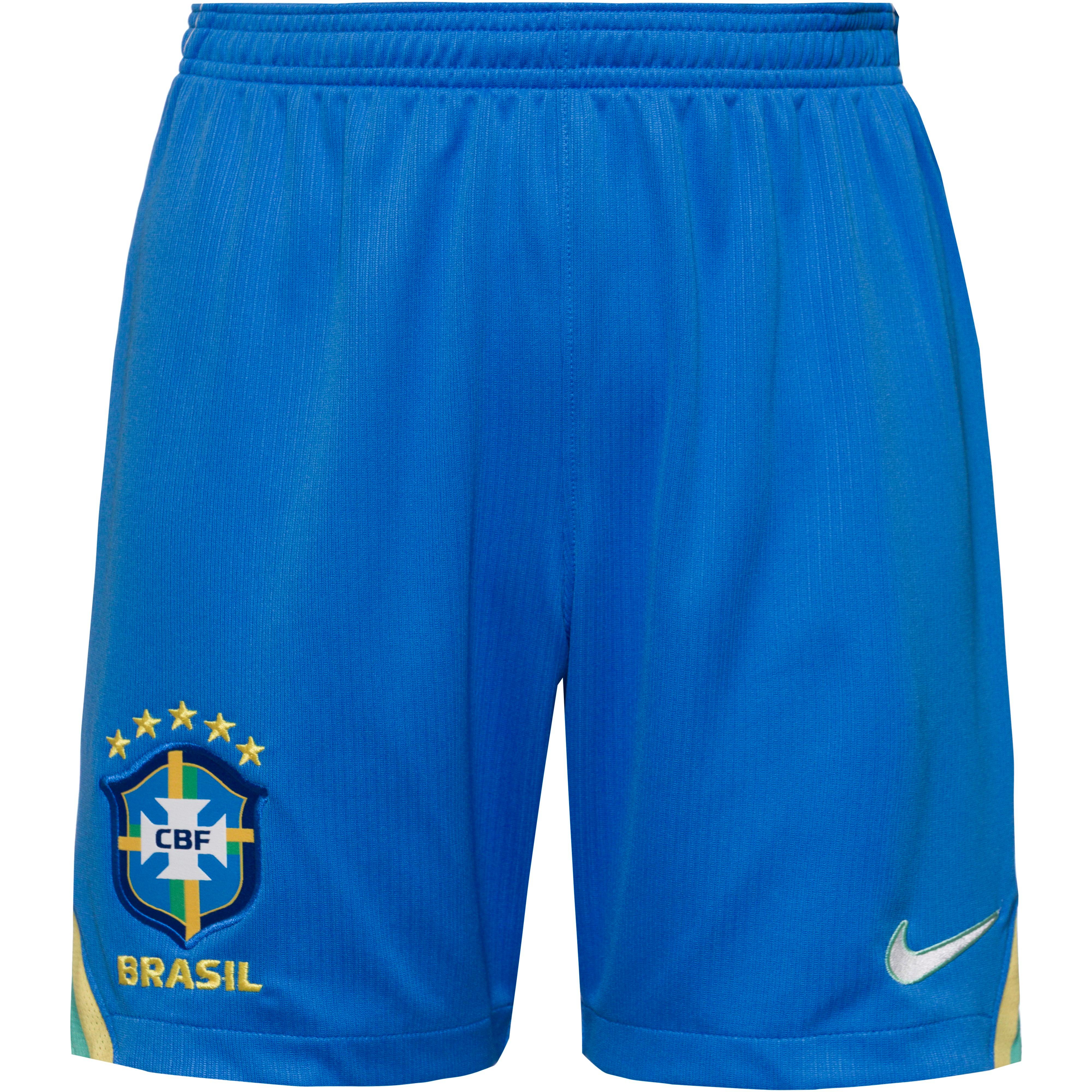 Nike Fußballshorts Dri-FIT Kunstfaser Blau