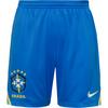 Nike BRASILIEN WM 2026 STADIUM HOME Fu&szlig;ballshorts Kinder - lt photo blue-light menta-white