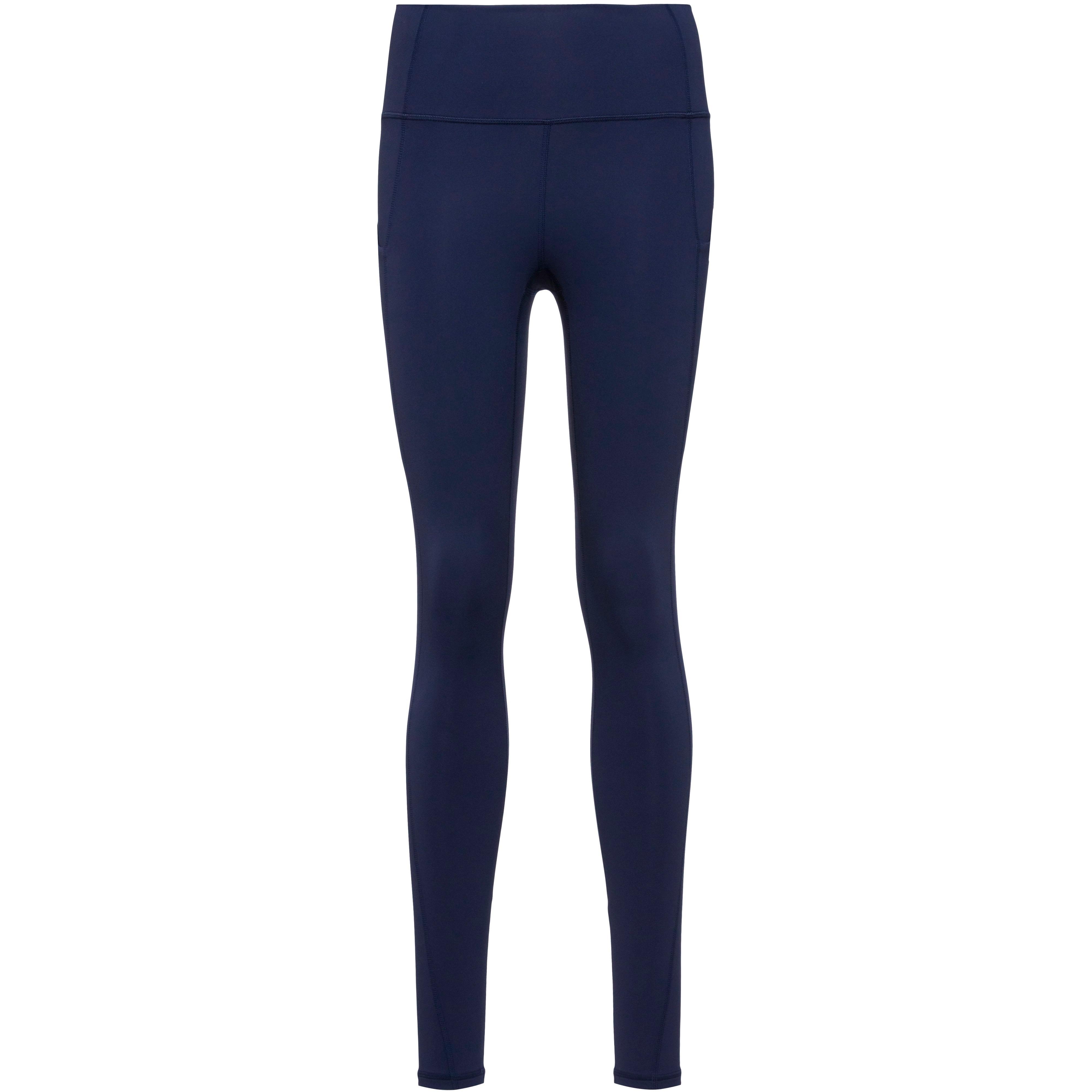 FABLETICS Tights Elastisch Flache Nähte Kunstfaser Blau
