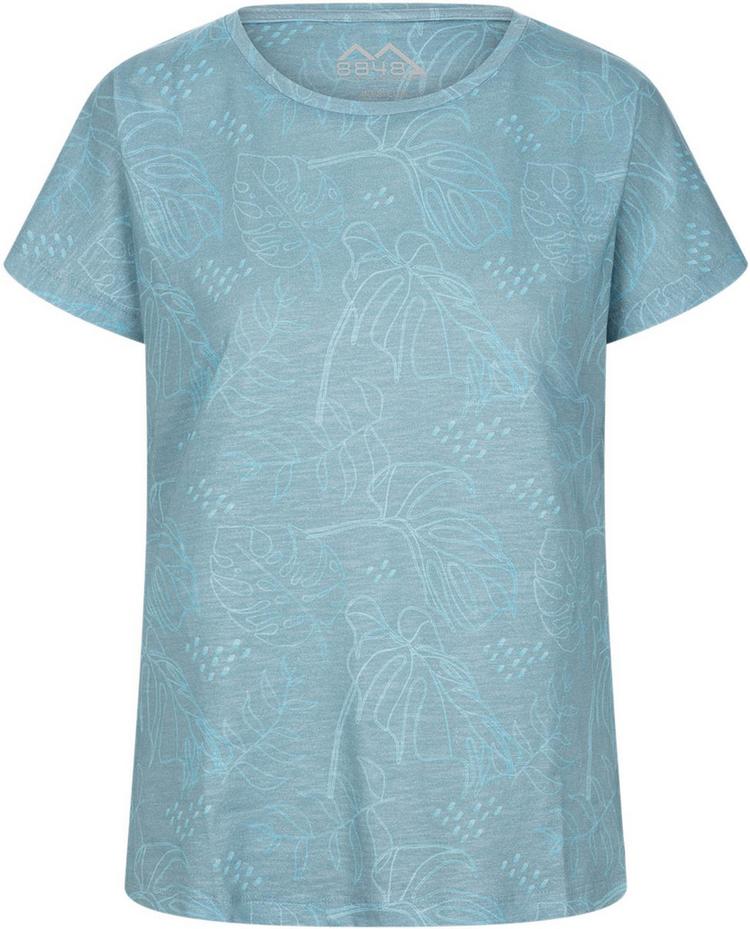 8848 Outdoor 8848 Outdoor T-Shirt Damen - aop ibiscus-tourmaline - 0 | SportScheck