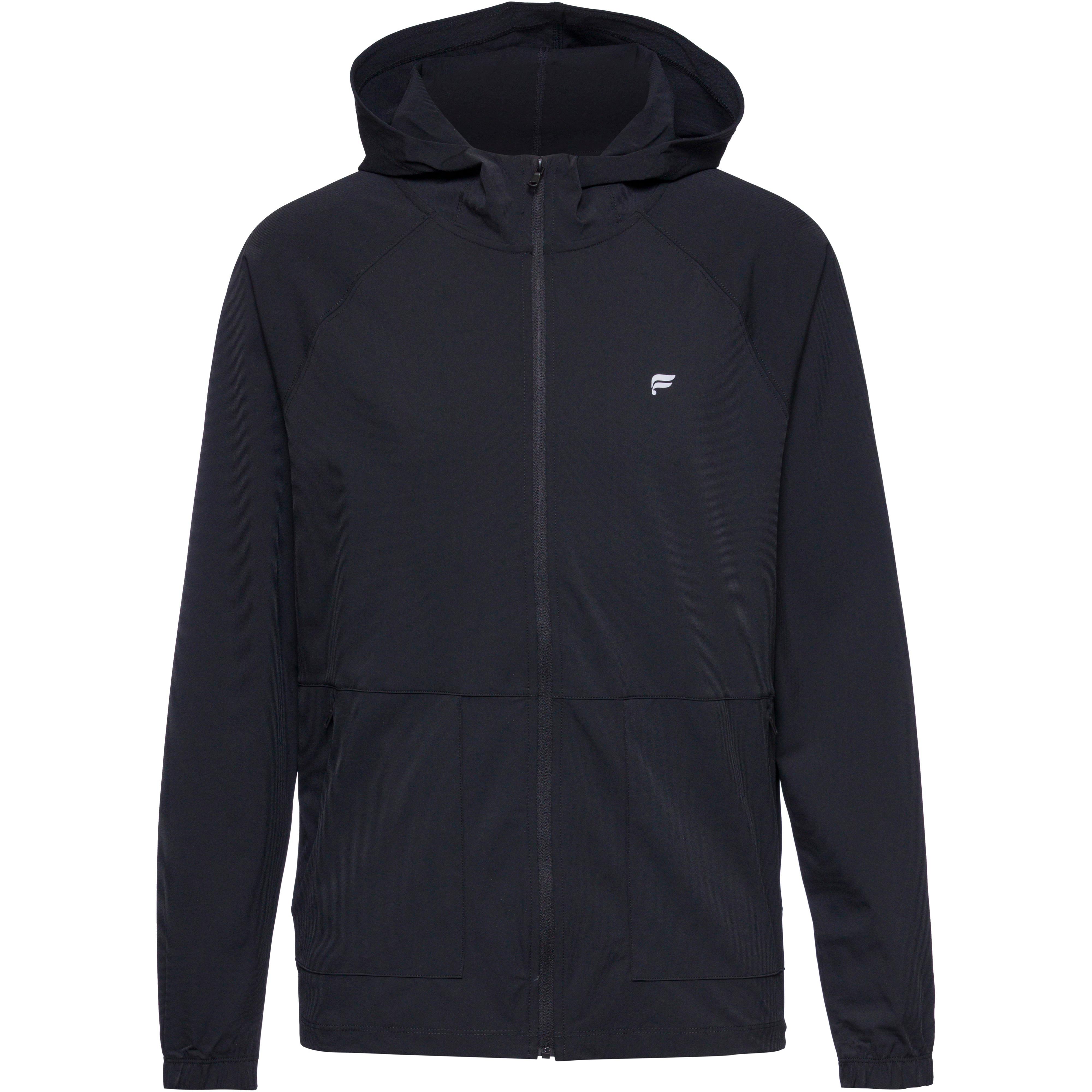 FABLETICS Schnelltrocknende Funktionsjacke Polyamid-Elastan Schwarz