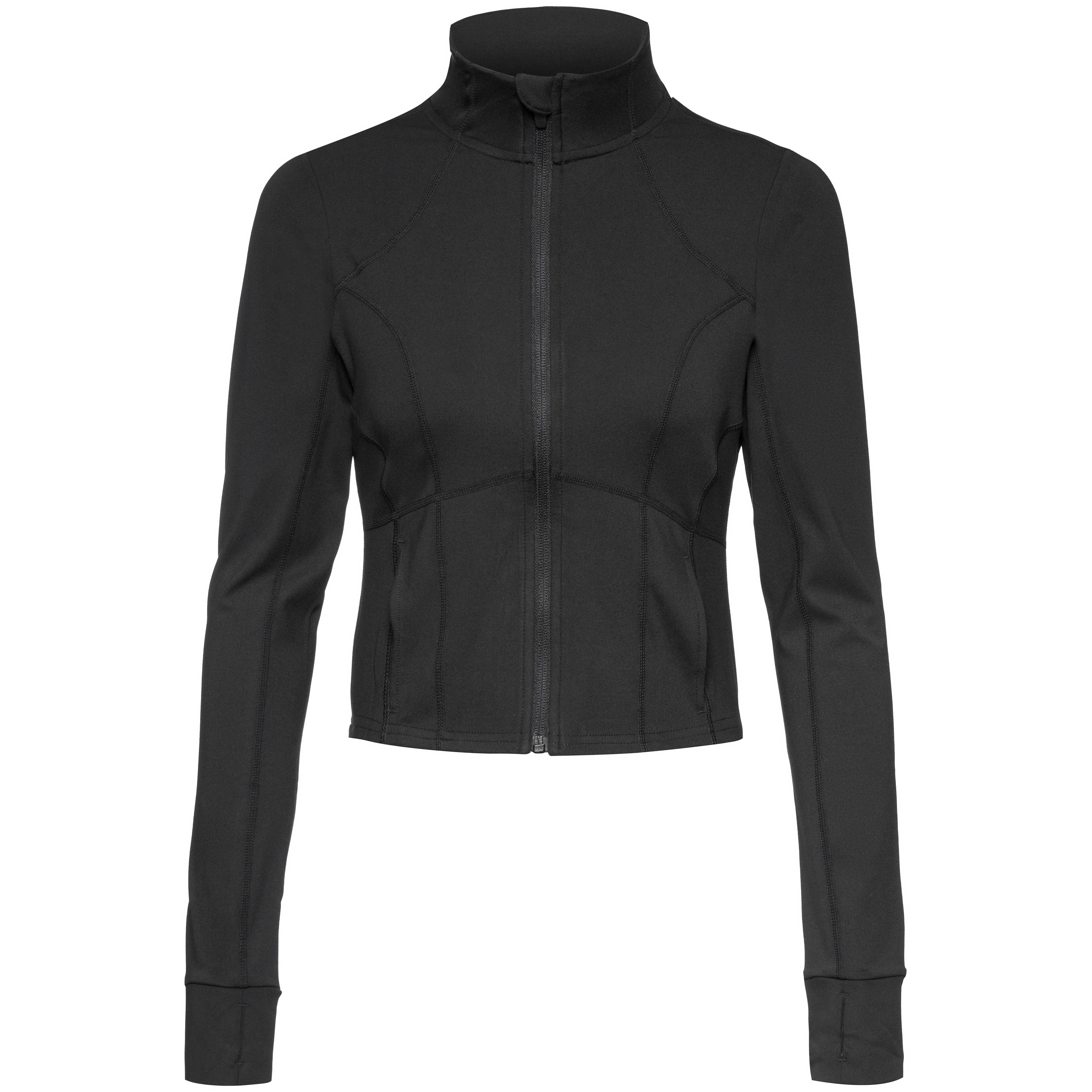 FABLETICS Stretch-Funktionsjacke Polyester-Elastan Schwarz