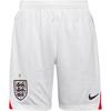Nike WM 2026 England Stadium Heim Fu&szlig;ballshorts Kinder - white-speed red-obsidian-obsidian
