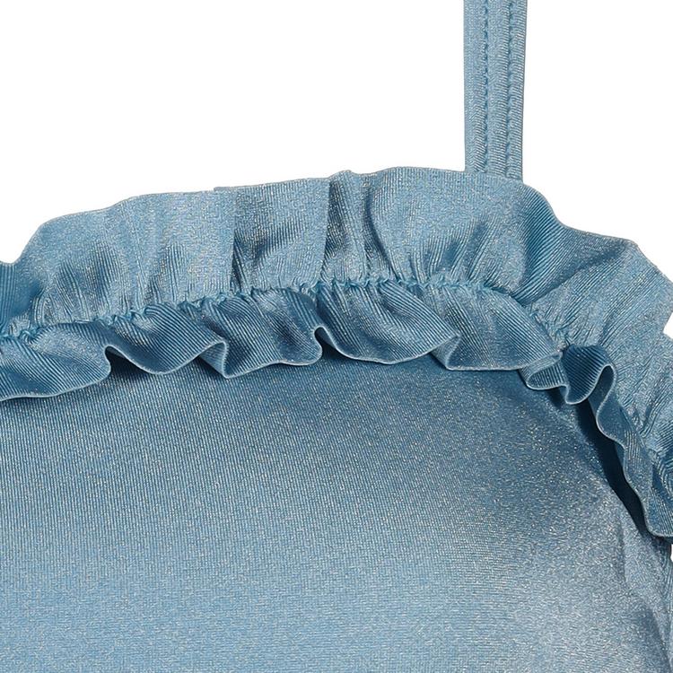 Lascana Lascana Bandeau-Top Bikini Oberteil Damen - greyblue - 0 | SportScheck