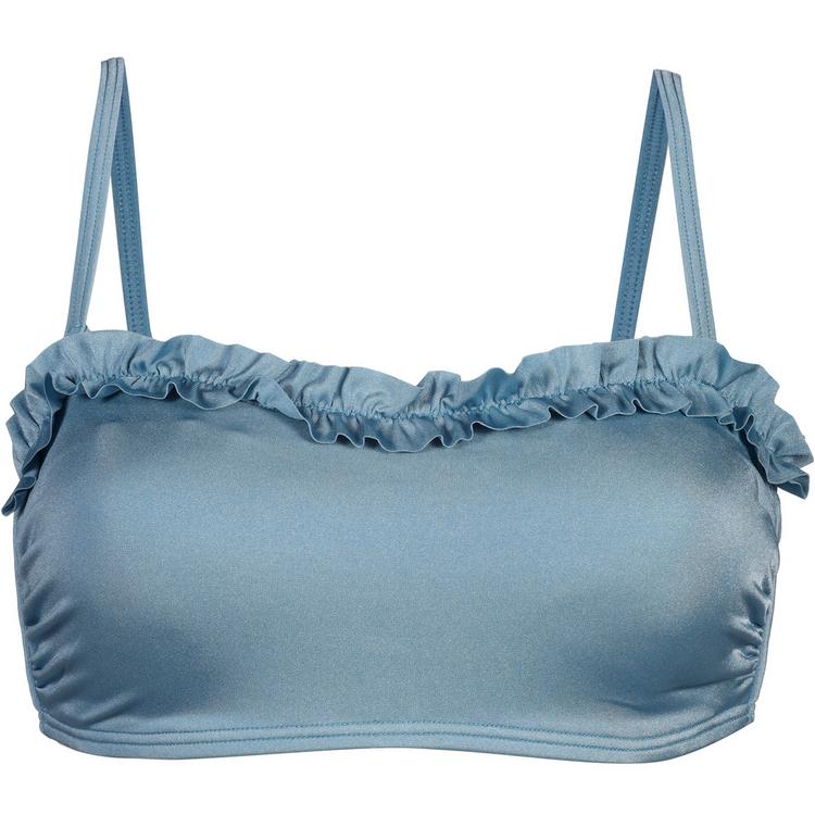 Lascana Lascana Bandeau-Top Bikini Oberteil Damen - greyblue - 0 | SportScheck