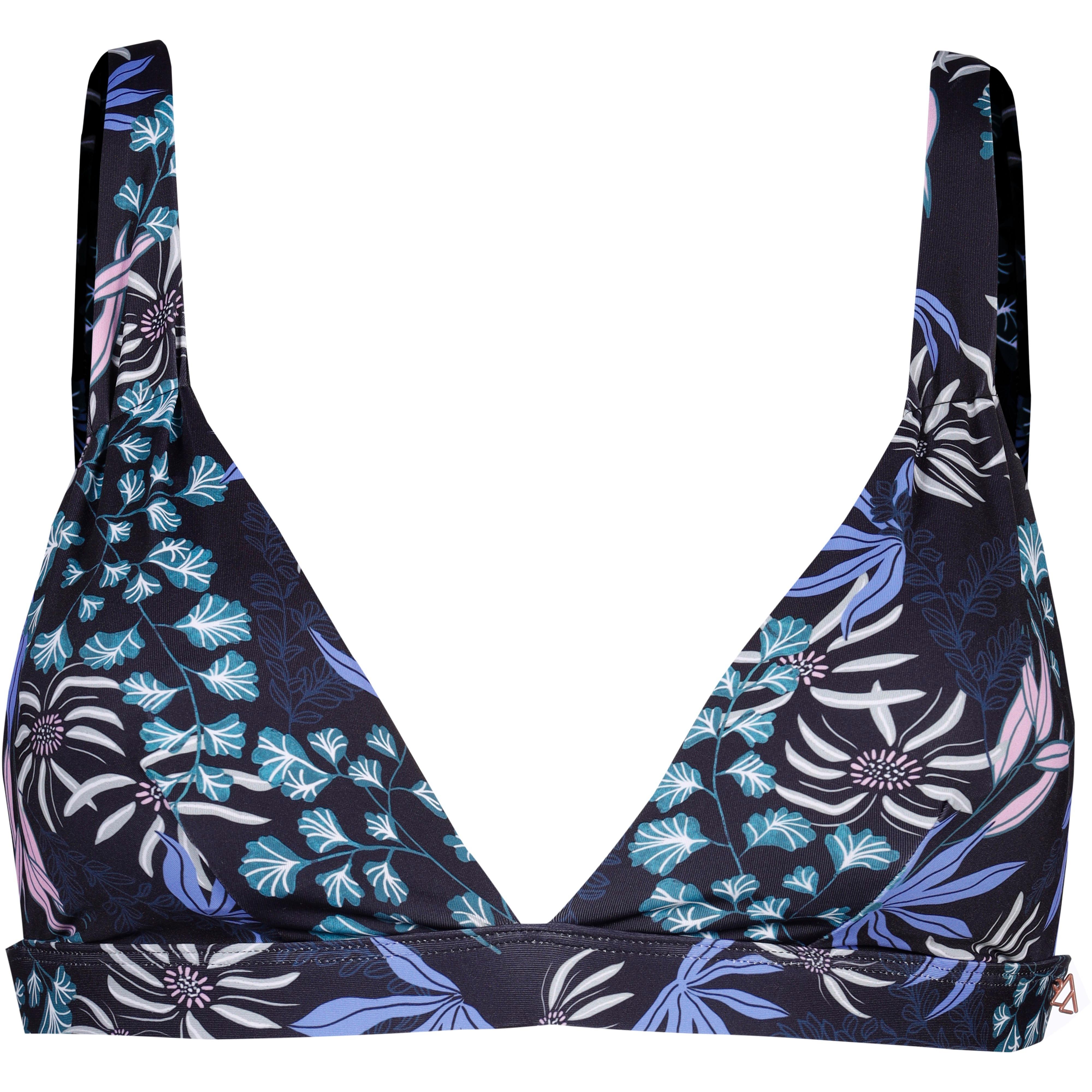 brunotti Bikini Oberteil Print Polyester-Elastan Schwarz