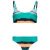 FIREFLY MALIA G BATIK STRIPES Bikini Set M&auml;dchen - aop-green dark