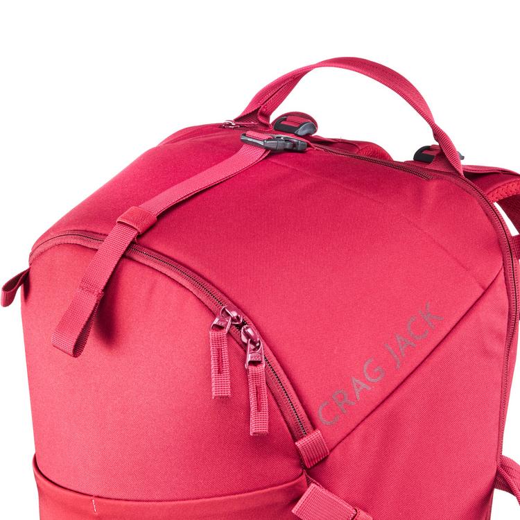 EDELRID EDELRID Crag Jack Kletterrucksack - red-stone - 5 | SportScheck