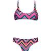 FIREFLY MOONA W RETRO BATIK Bikini Set Damen - aop-pink dark