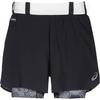 ASICS METARUN 4IN 2-N-1 Laufshorts Herren - performance black-cream
