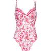 Sunflair Badeanzug Damen - weiss-pink