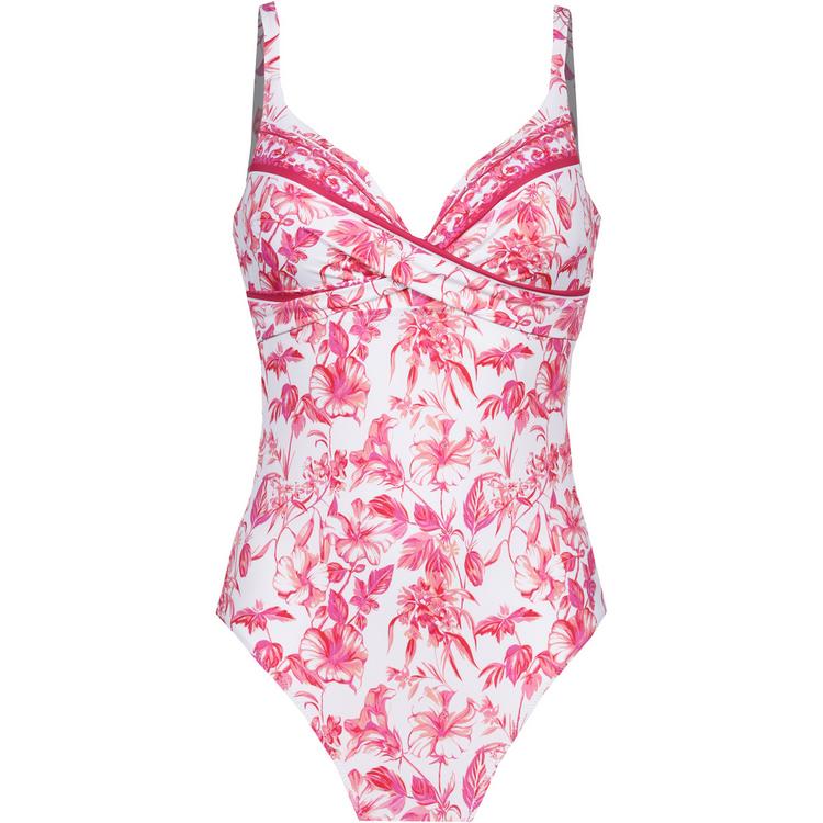 Sunflair Sunflair Badeanzug Damen - weiss-pink - 0 | SportScheck