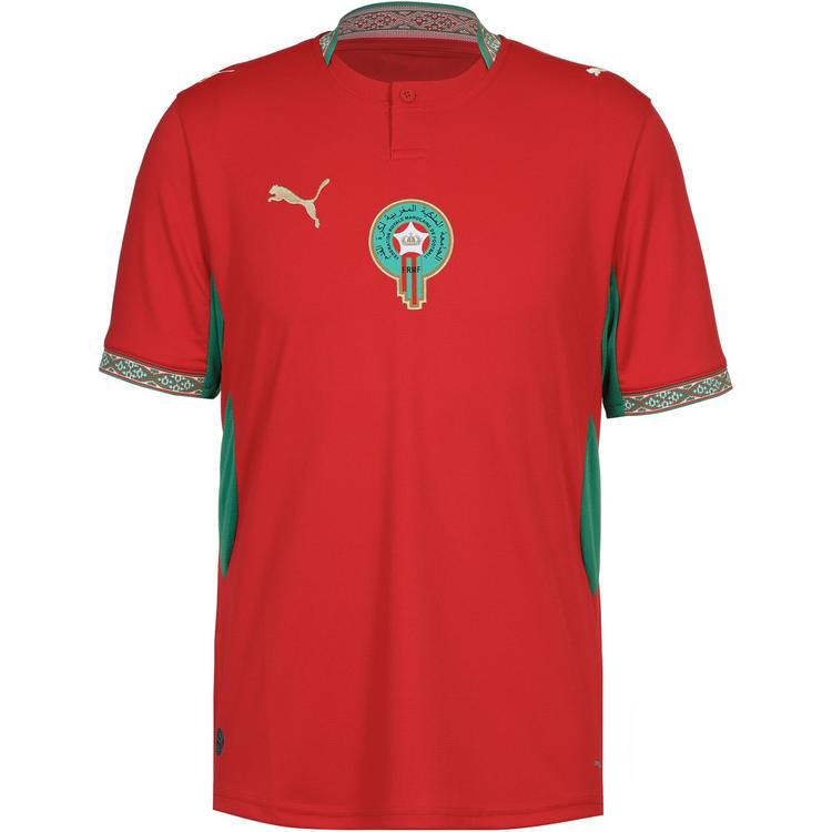 PUMA PUMA WM 2026 Marokko Heim Teamtrikot Herren - fast red-victory gold - 0 | SportScheck