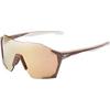 Nike CHARGED SHIELD Brille - matte college grey-gold mirror lens