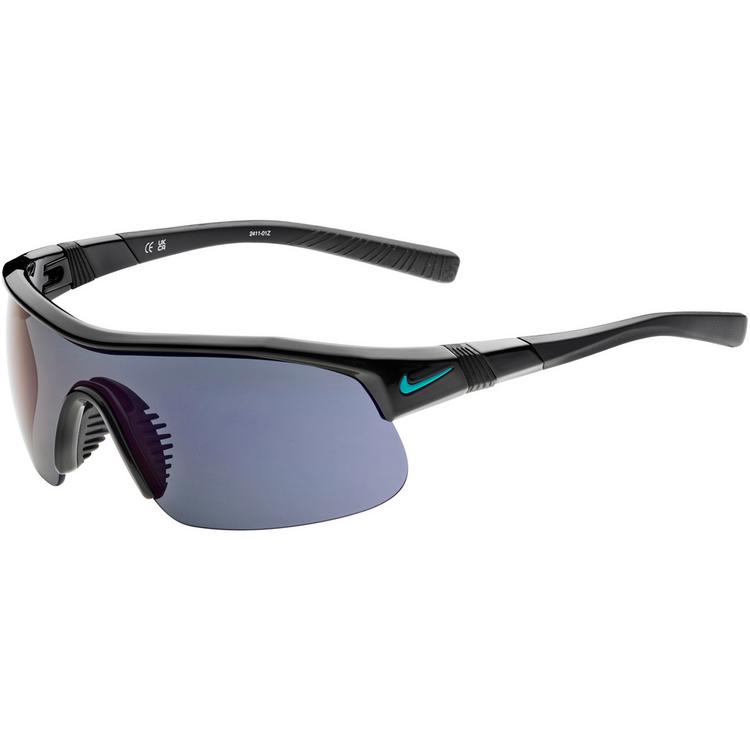 Nike Nike SHOW X1 Brille - black-blue mirror lens - 0 | SportScheck