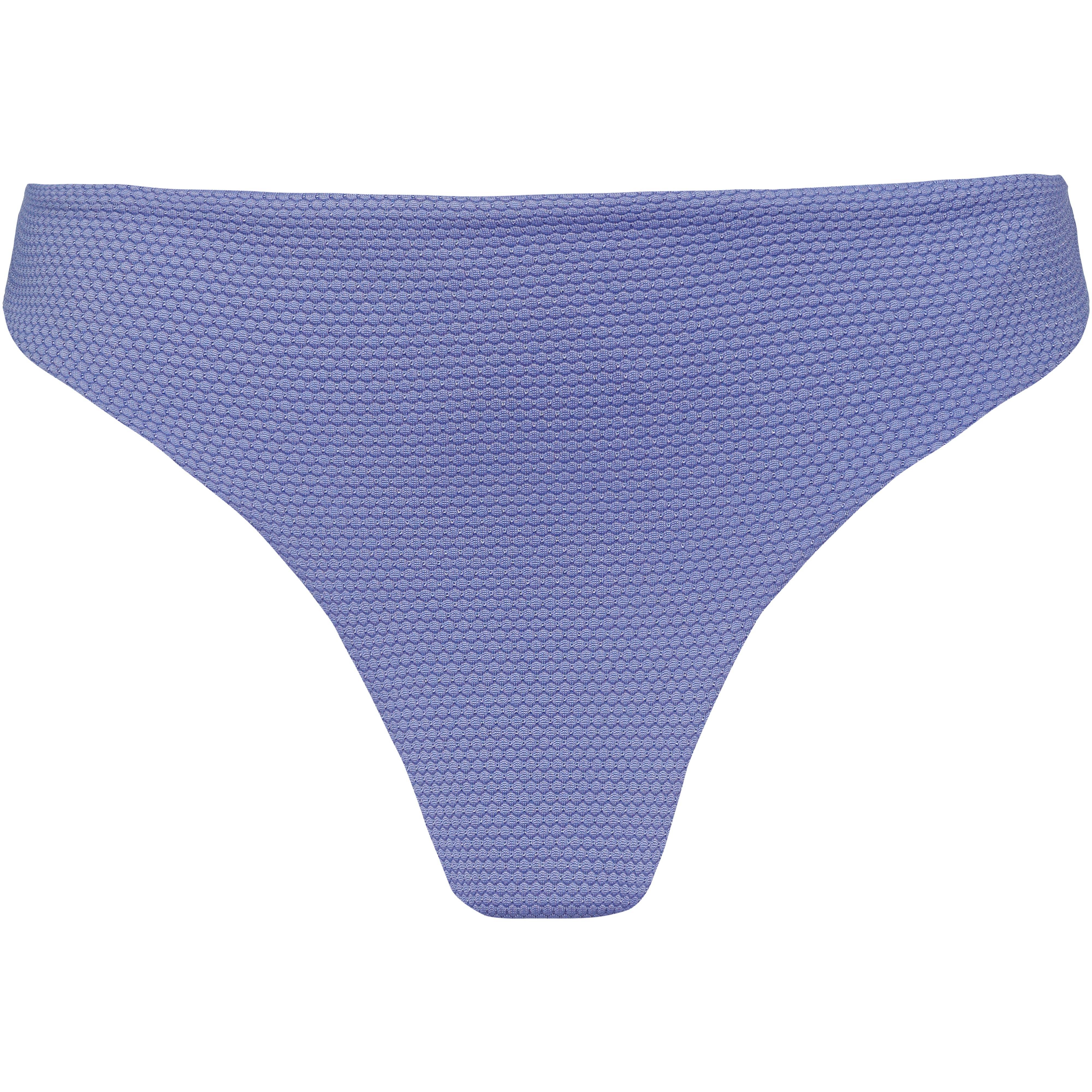 brunotti Bikini Hose Wabenstruktur Polyester-Elastan Blau