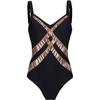 Sunflair Badeanzug Damen - schwarz