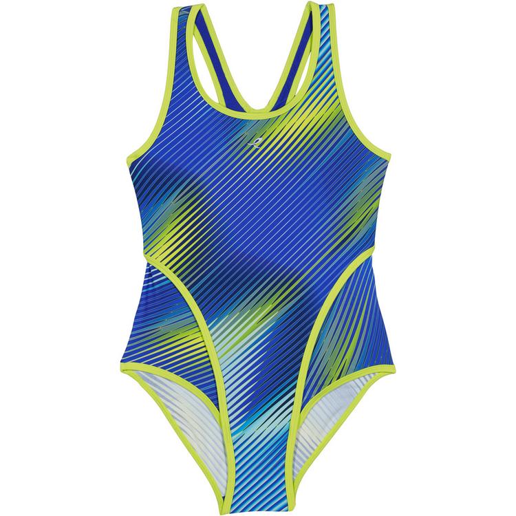 ENERGETICS ENERGETICS NELLY G Badeanzug M&auml;dchen - aop-blue royal-olive - 0 | SportScheck