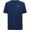 Nike Miler Funktionsshirt Herren - midnight navy-reflective silv