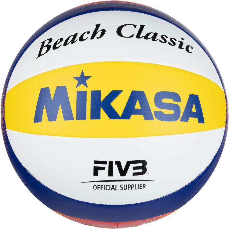 Mikasa Mikasa BV552C Beach Classic Beachvolleyball - blau-gelb-wei&szlig; - 0 | SportScheck