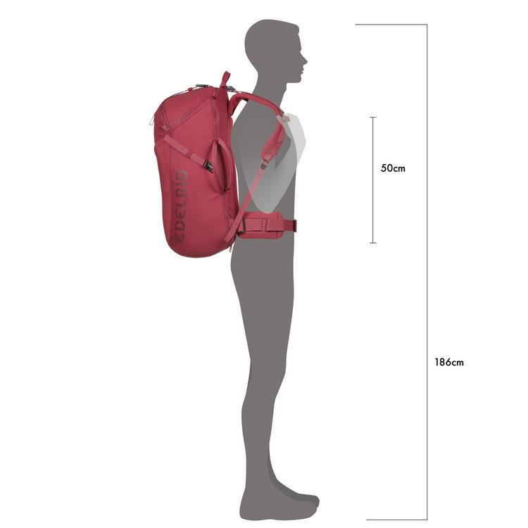 EDELRID EDELRID Crag Jack Kletterrucksack - red-stone - 7 | SportScheck