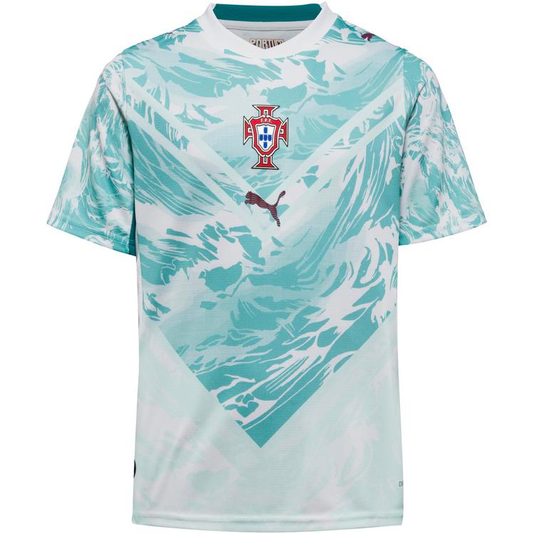 PUMA PUMA WM 2026 Portugal Ausw&auml;rts Teamtrikot Kinder - puma white-green lagoon - 0 | SportScheck