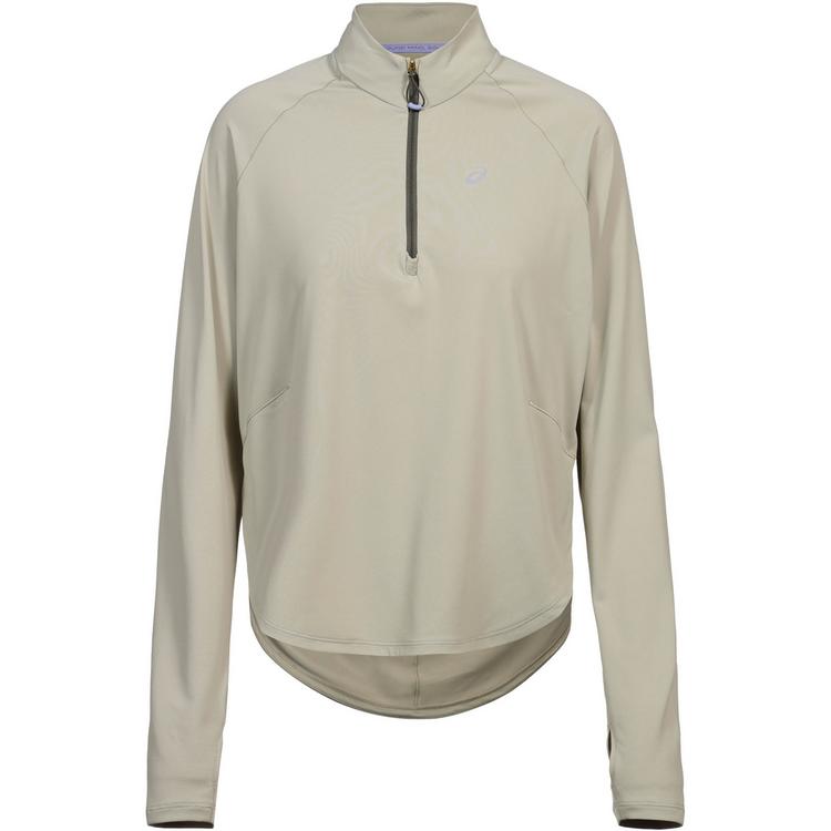 ASICS ASICS NAGINO RUN 1-4 ZIP Laufshirt Damen - khaki - 0 | SportScheck