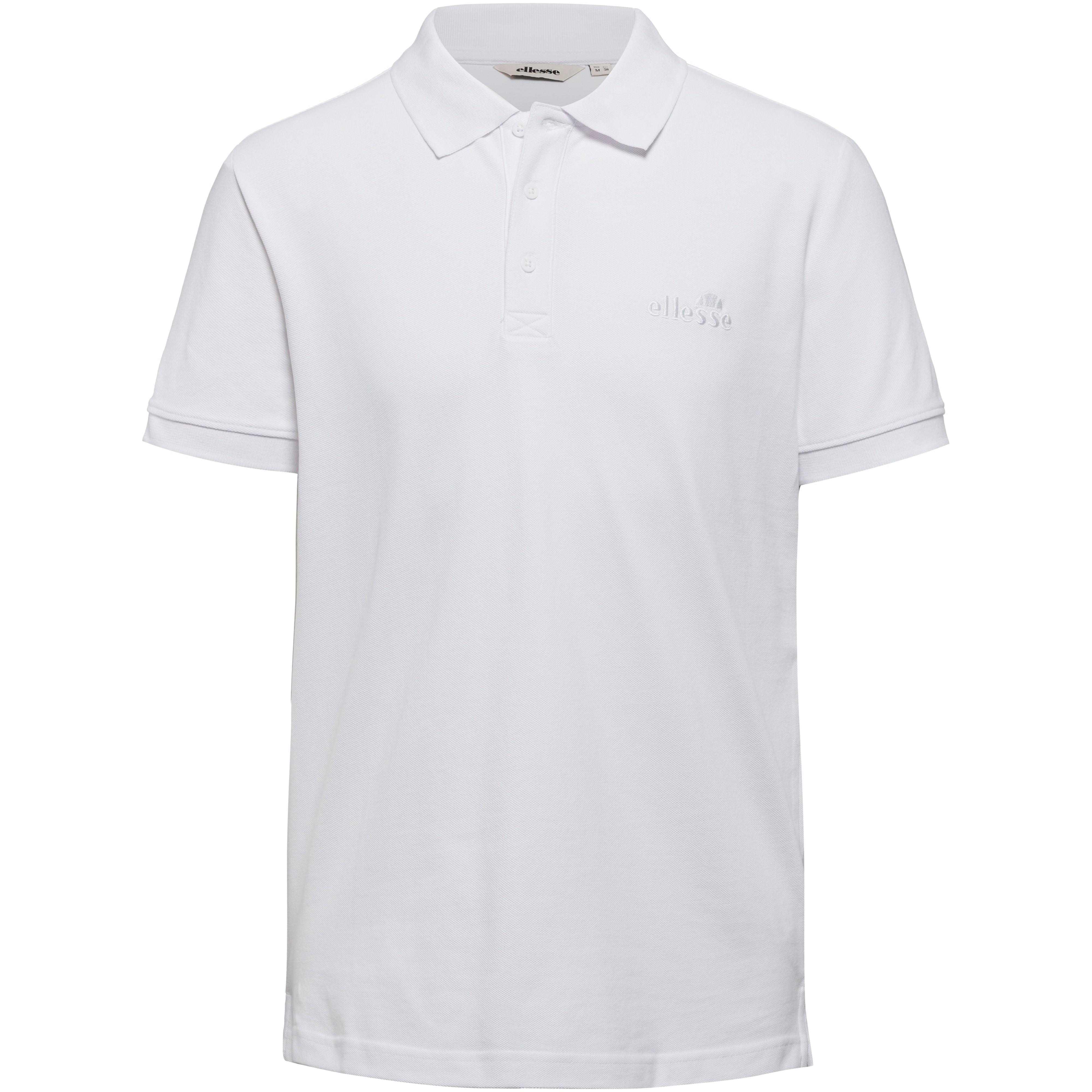 Ellesse Poloshirt Polokragen Knopfleiste Baumwolle Weiss