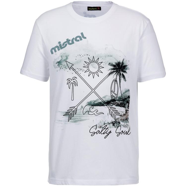 Mistral Mistral T-Shirt Herren - white - 0 | SportScheck