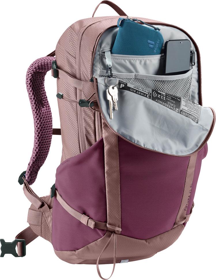 Deuter Deuter Futura 21 SL Wanderrucksack Damen - cassis-ashrose - 6 | SportScheck