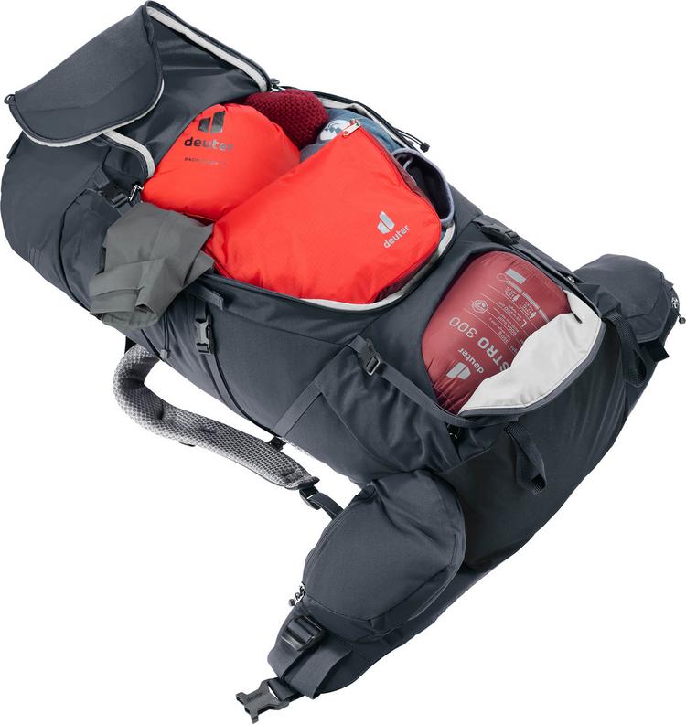 Deuter Deuter Aircontact Core 50+10 Trekkingrucksack Herren - black - 8 | SportScheck