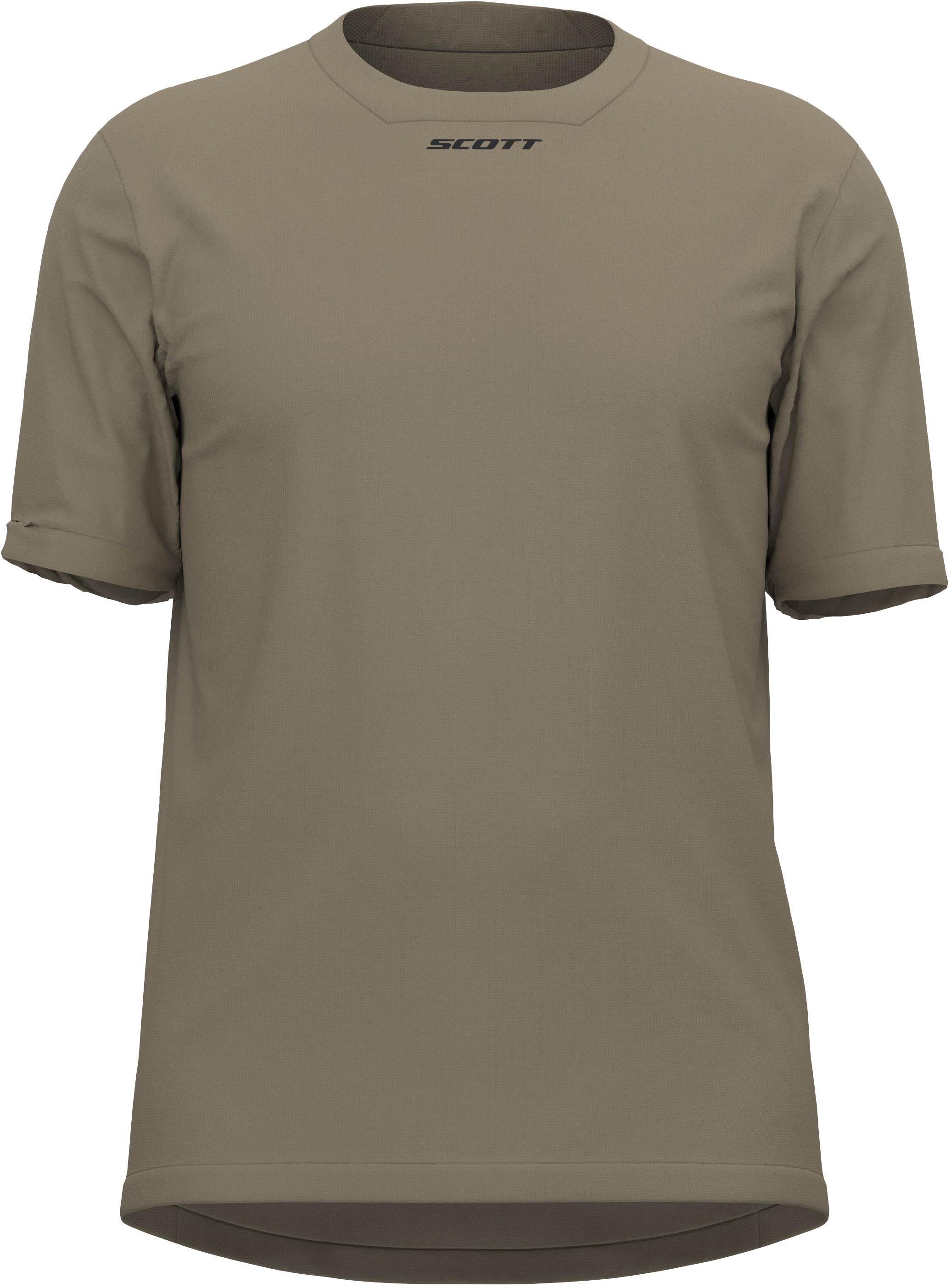 Scott Sportshirt Vertic Pro Tech SL Kunstfaser Beige