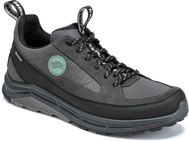 Hanwag Hanwag Rotpunkt Light Low Wanderschuhe Herren - asphalt-black - 0 | SportScheck