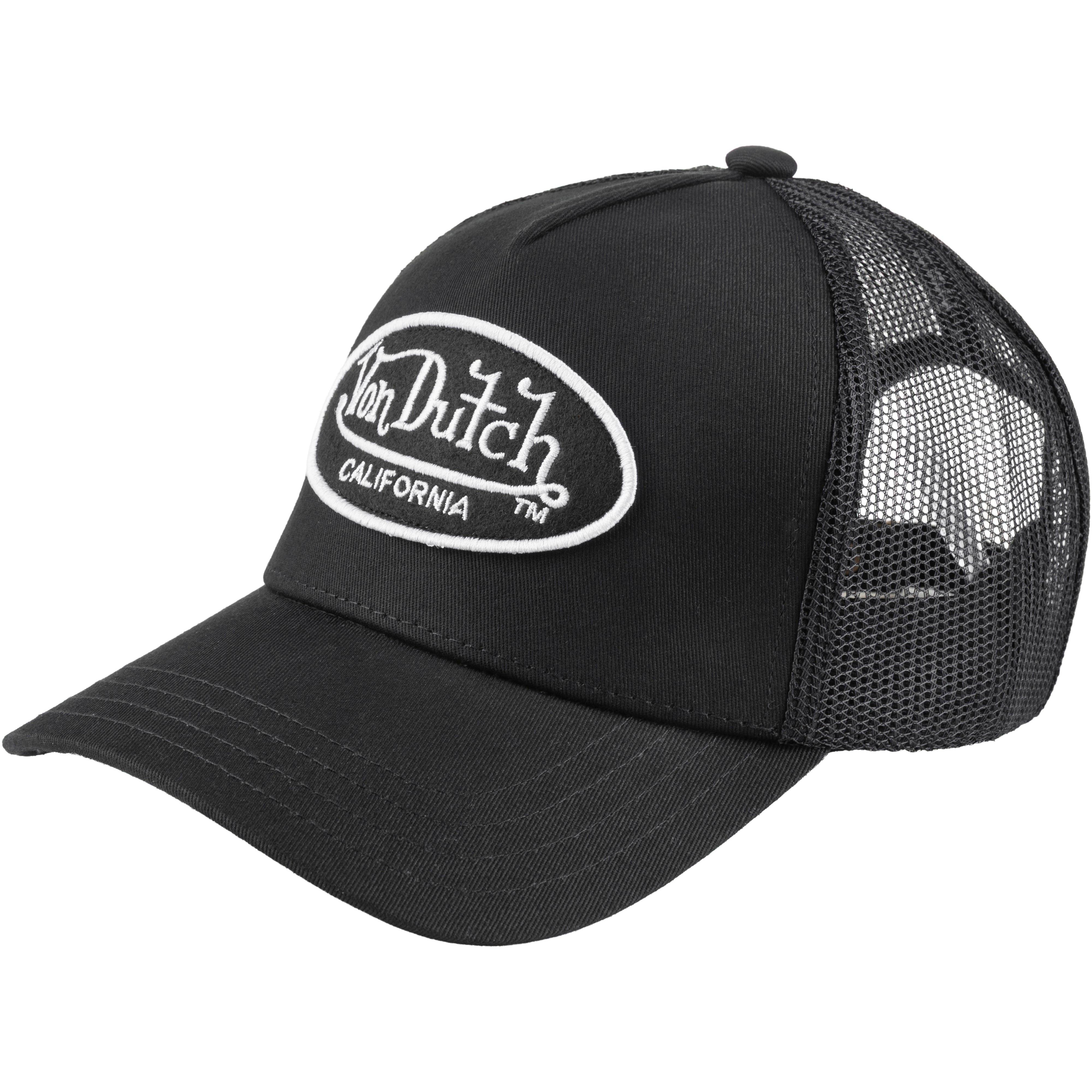 Von Dutch Cap Mischgewebe Schwarz