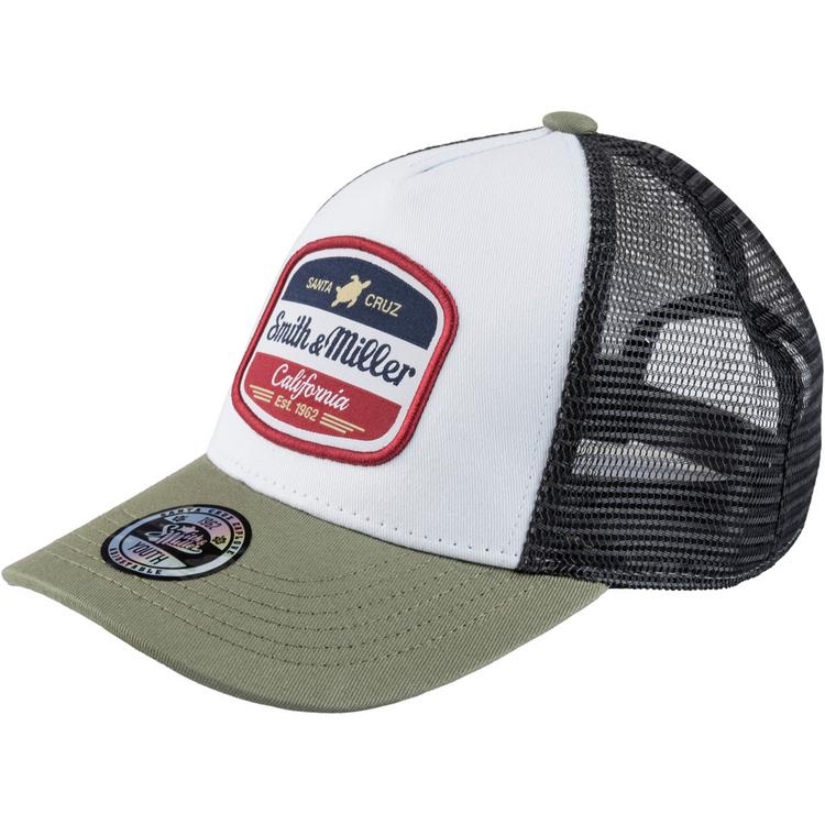 Smith and Miller Smith and Miller Vicent Trucker Cap Kinder - white-balsam green - 0 | SportScheck