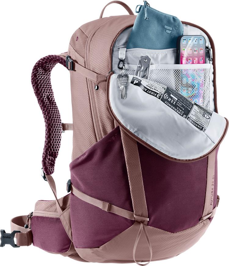 Deuter Deuter Futura 25 SL Wanderrucksack Damen - cassis-ashrose - 4 | SportScheck