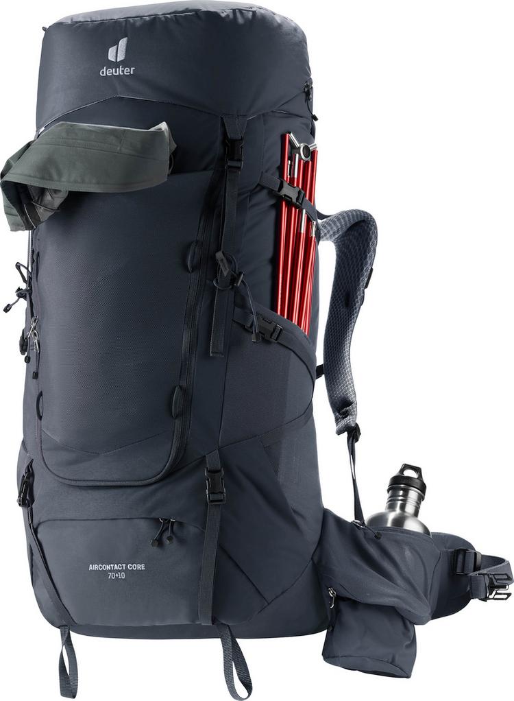Deuter Deuter Aircontact Core 70+10 Trekkingrucksack Herren - black - 5 | SportScheck
