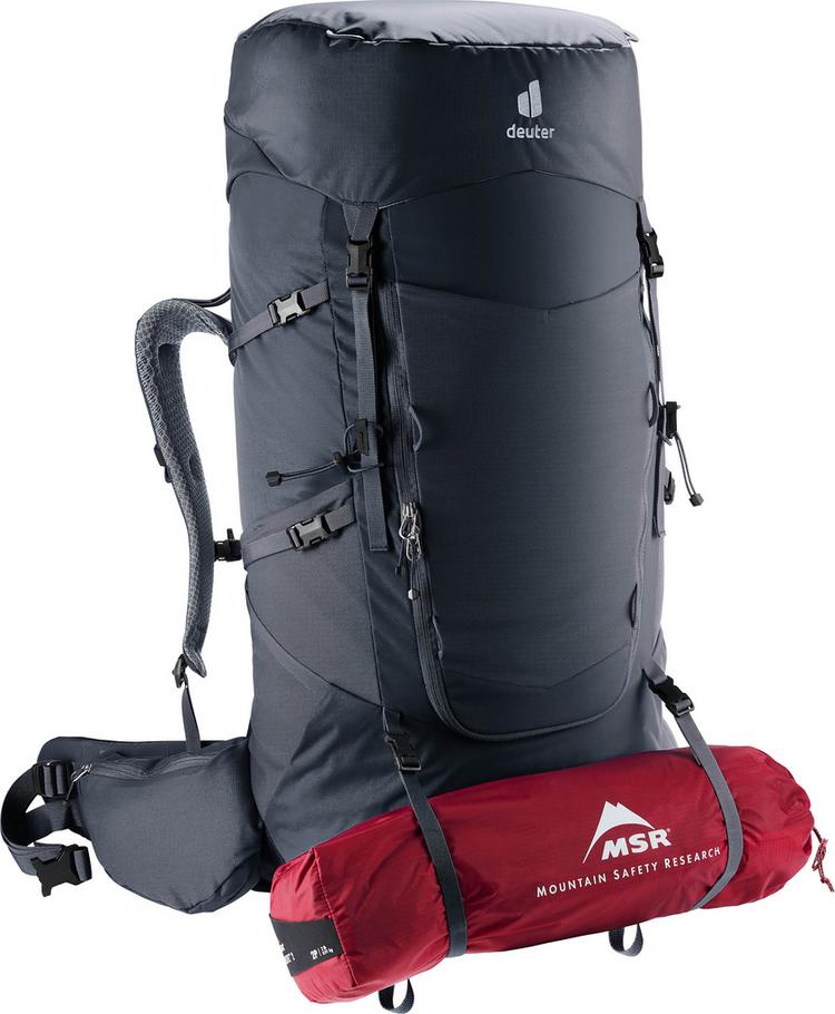 Deuter Deuter Aircontact Core 70+10 Trekkingrucksack Herren - black - 6 | SportScheck