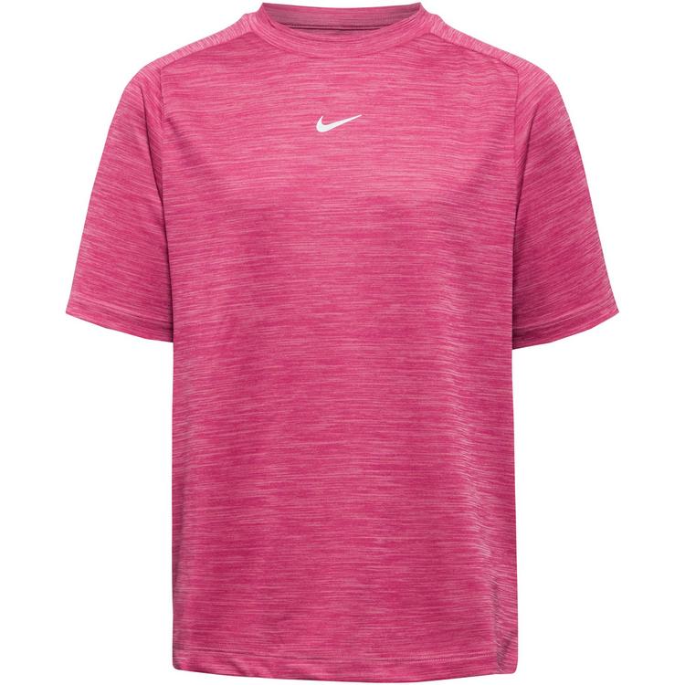 Nike Nike DRI-FIT MULTI LBR HTHR Funktionsshirt Jungen - peony-sweet beet-htr-white - 0 | SportScheck