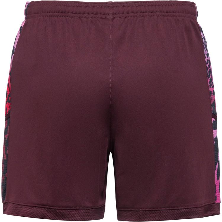 Nike Nike Academy Fu&szlig;ballshorts Damen - burgundy crush-metallic silver - 0 | SportScheck