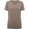 ENERGETICS GANJA Funktionsshirt Damen - brown smoke