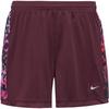 Nike Academy Fu&szlig;ballshorts Damen - burgundy crush-metallic silver