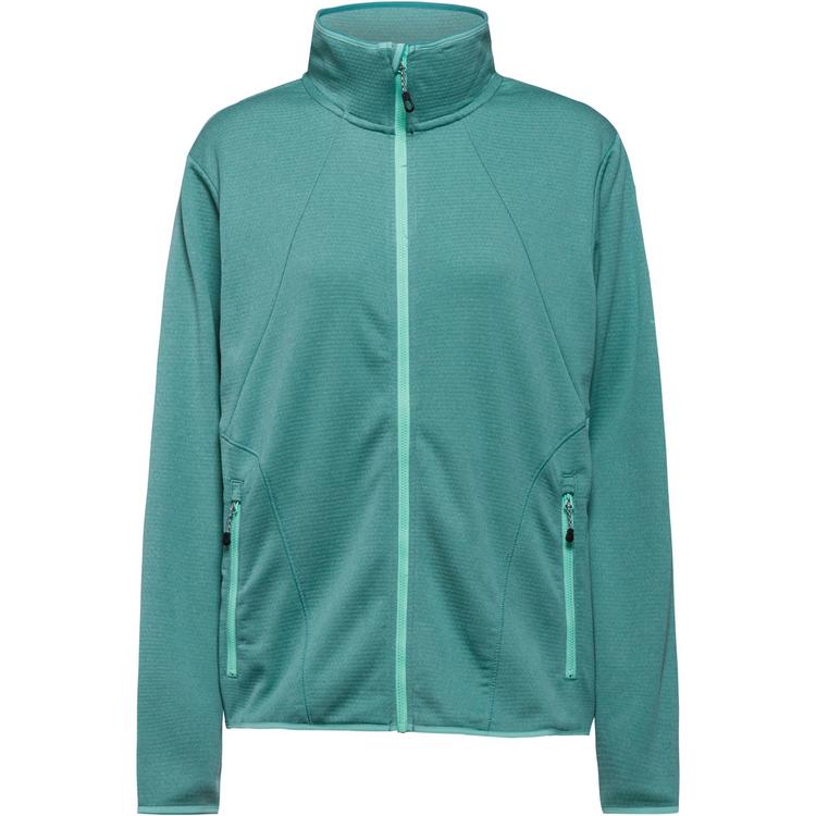 McKinley McKinley Roto III Fleecejacke Damen - melange-blue aqua - 0 | SportScheck