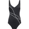 FIREFLY ALISA Badeanzug Damen - dots black