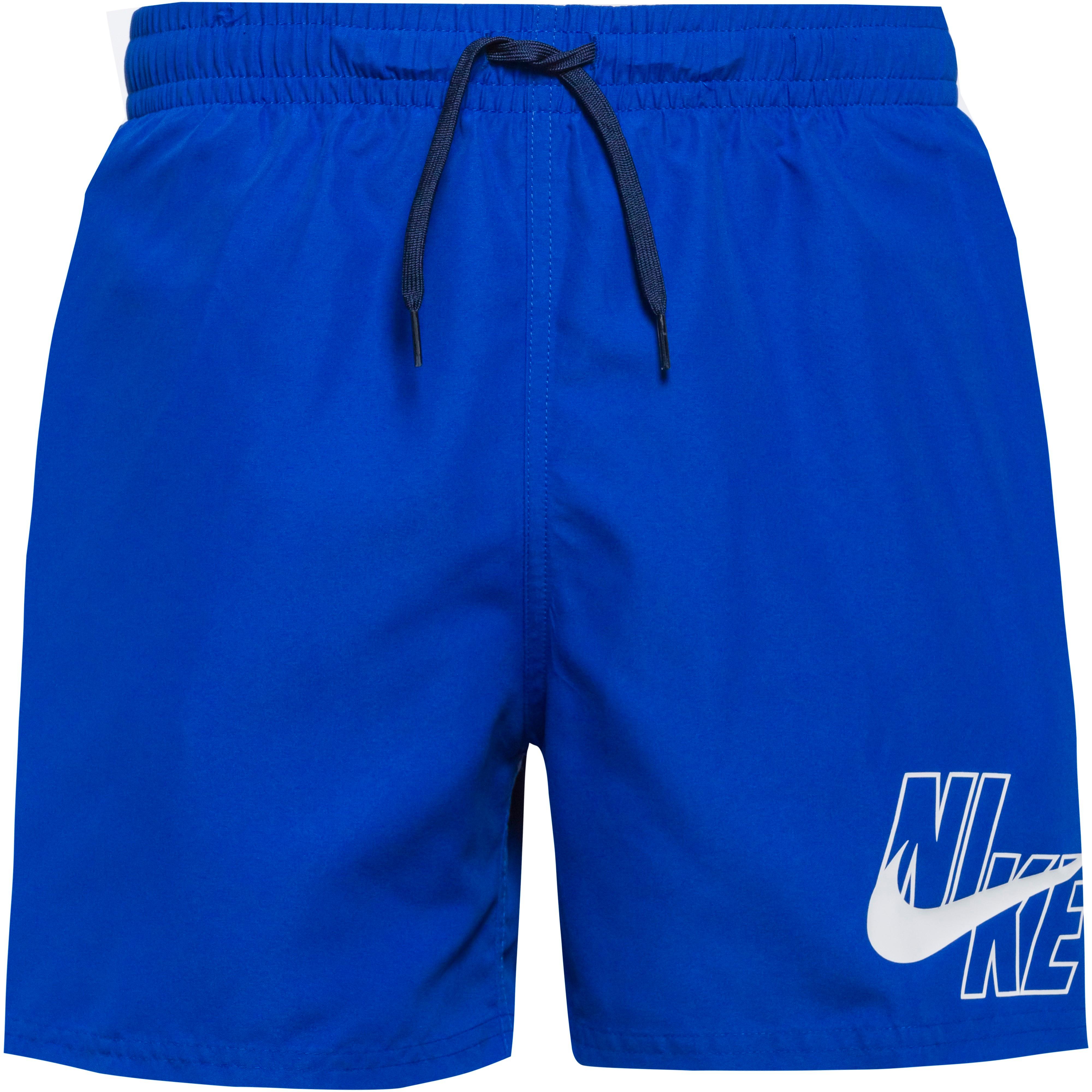 Nike Badehose Mesh Slip Kunstfaser Blau